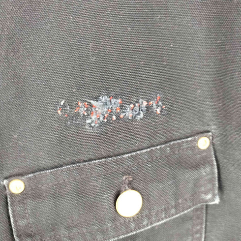 カーハート Carhartt USA製 企業ワッペン 裏地ブランケット チョアコート メンズ