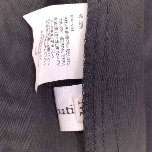 CALLAUTIA ドロストシャツワンピース レディース M