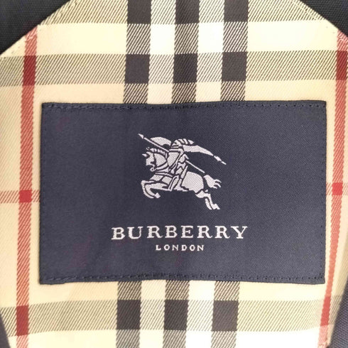 バーバリーロンドン BURBERRY LONDON 裏地ノバチェック ステンカラーコート レディース JPN:XS 40