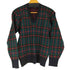 ANSETT MADE IN Australia チェック Vネック ウールニット メンズ 14