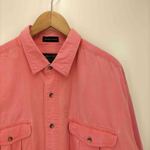 エディーバウアー Eddie Bauer 80S-90S 黒タグ サファリシャツ メンズ XL