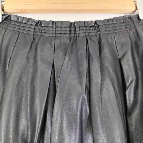 フォクシーニューヨーク FOXEY NEW YORK フェイクレザースカート レディース FREE