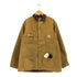 カーハート Carhartt 96年 3月製造 襟コーデュロイ ダック地 裏地ブランケットミシガンチョアコート メンズ 46 TAIL