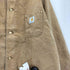 カーハート Carhartt 96年 3月製造 襟コーデュロイ ダック地 裏地ブランケットミシガンチョアコート メンズ 46 TAIL