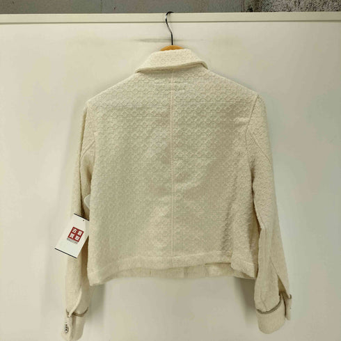 ザラ ZARA ビジュー ツイード ジャケット レディース import:XS