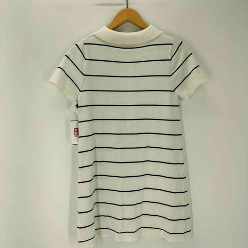 ザラ ZARA ボーダー ニットワンピース レディース import:XS