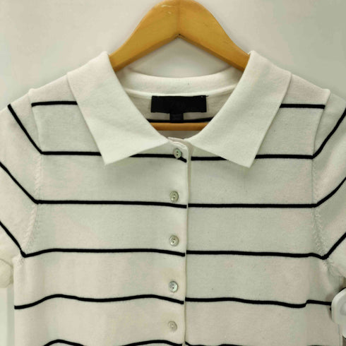 ザラ ZARA ボーダー ニットワンピース レディース import:XS