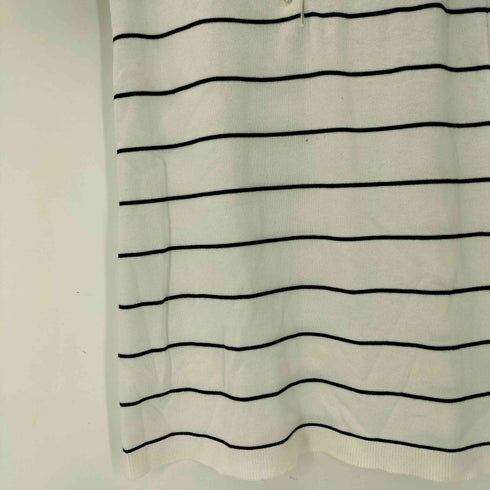 ザラ ZARA ボーダー ニットワンピース レディース import:XS
