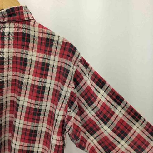 オシュコシュ OSHKOSH 90-00s フラップポケット フランネルシャツ メンズ