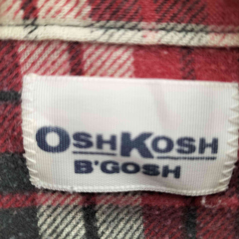 オシュコシュ OSHKOSH 90-00s フラップポケット フランネルシャツ メンズ