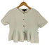 ザラ ZARA ぺプラムニットジャケット レディース import:S
