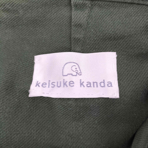 ケイスケカンダ keisuke kanda ステッチディティール ボンテージパンツ domestic メンズ