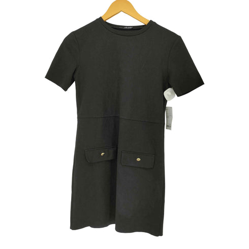 ザラ ZARA フェイクスウェード ワンピース レディース import:XS