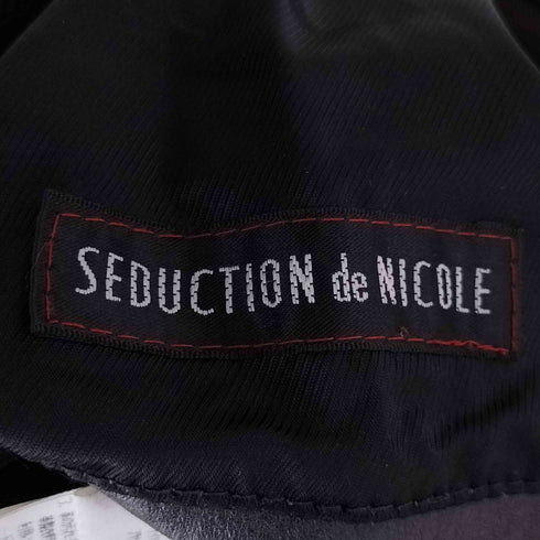 セデクションニコル SEDUCTION de NICOLE カウレザー カバーオール メンズ JPN:46