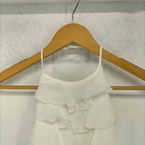ザラ ZARA フリル ホルターネック ワンピース レディース import:XS