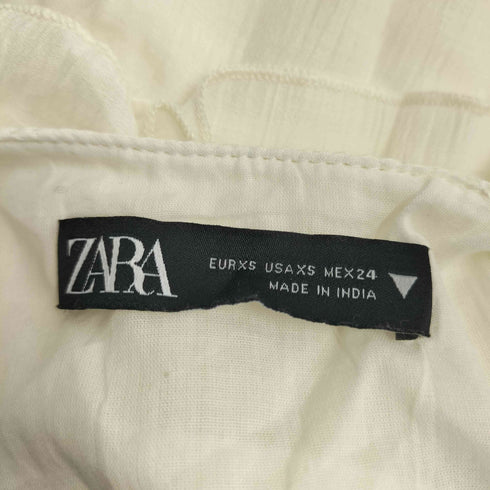 ザラ ZARA フリル ホルターネック ワンピース レディース import:XS