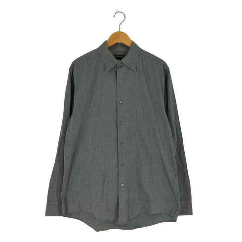 バナナリパブリック BANANA REPUBLIC 00S STRETCH レギュラーカラーシャツ メンズ import:L