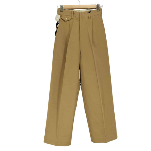 オーラリー AURALEE 25SS WASHED FINX CHINO ONE-TUCK PANTS メンズ O