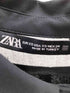 ザラ ZARA MIXED SEMI-SHEER MINI DRESS レディース import:XS