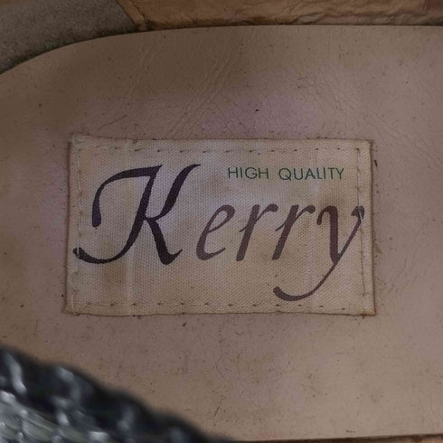 KERRY イントレチャート レザー スリッポン シューズ メンズ JPN:25