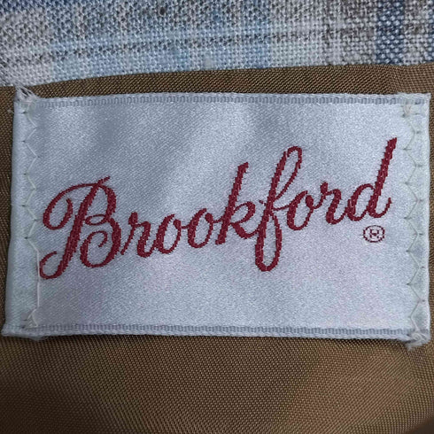 70S BROOKFORD チェック テーラードジャケット メンズ 40REG