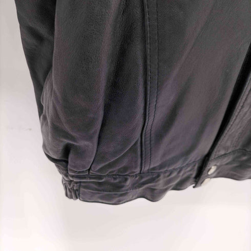 GECKO  比翼デザイン レザージャケット メンズ