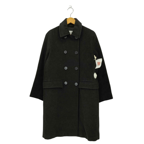 マックスマーラ MAX MARA 白タグ カシミヤブレンド ピーコート レディース 36