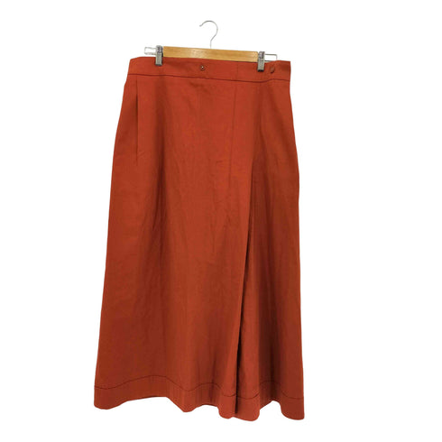 ドゥロワー Drawer RESORT1 コットンギャバ ワイドキュロットパンツ レディース 36