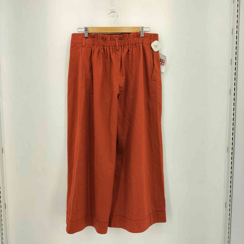 ドゥロワー Drawer RESORT1 コットンギャバ ワイドキュロットパンツ レディース 36