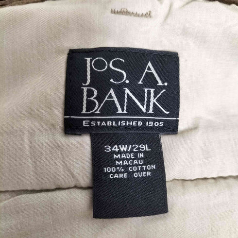 ジョスエーバンク Jos A Bank 太畝 2タック コーデュロイパンツ メンズ 34/29