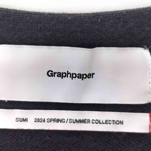 グラフペーパー Graphpaper 24SS Ultra Compact Terry Crew Neck Sweater ウルトラ コンパクト テリー ネック スウェット メンズ FREE