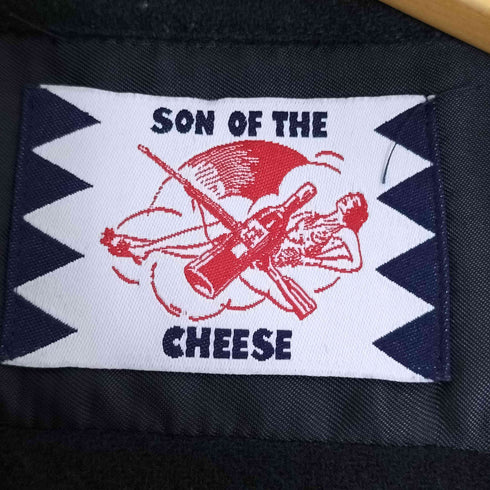 サノバチーズ SON OF THE CHEESE WOOL PATCH SHIRTS メンズ JPN:M
