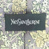 イヴサンローラン Yves Saint Laurent フラワー刺繍 シルク ネクタイ メンズ