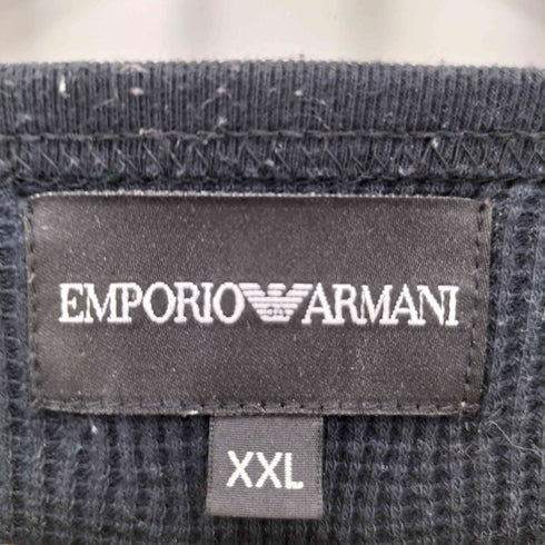 エンポリオアルマーニ EMPORIO ARMANI ワッフル コットンクルーネックTシャツ メンズ JPN:XXL