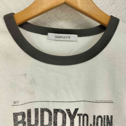 シンプリシテェ SIMPLICITE ドッグリンガーTEE レディース