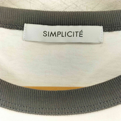 シンプリシテェ SIMPLICITE ドッグリンガーTEE レディース