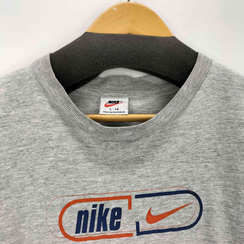 ナイキ NIKE 白タグ スウォッシュロゴ クルーネックS/S Tシャツ メンズ L-14