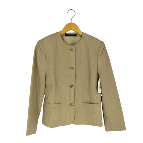 ブルックスブラザーズ BROOKS BROTHERS 80S ノーカラーテーラードジャケット レディース 9AR