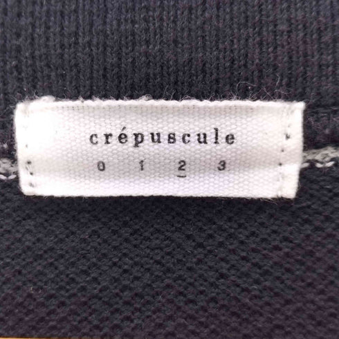 クレプスキュール crepuscule 25SS 別注 鹿の子 Border TEE ボーダー Tシャツ メンズ JPN:2
