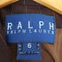 ラルフローレン RALPH LAUREN 大文字タグ USA製 ノッチドラペル ストライプ テーラードジャケット レディース US:6