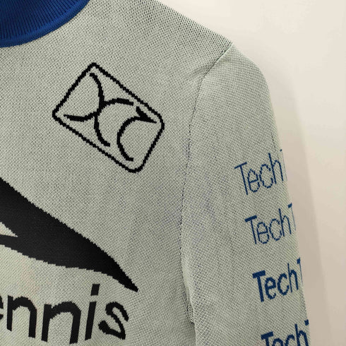 ザンダーゾウ XANDER ZHOU Tech Tennis レーヨン混 ハイネックニット メンズ JPN:46