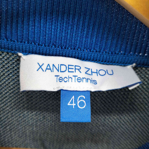 ザンダーゾウ XANDER ZHOU Tech Tennis レーヨン混 ハイネックニット メンズ JPN:46