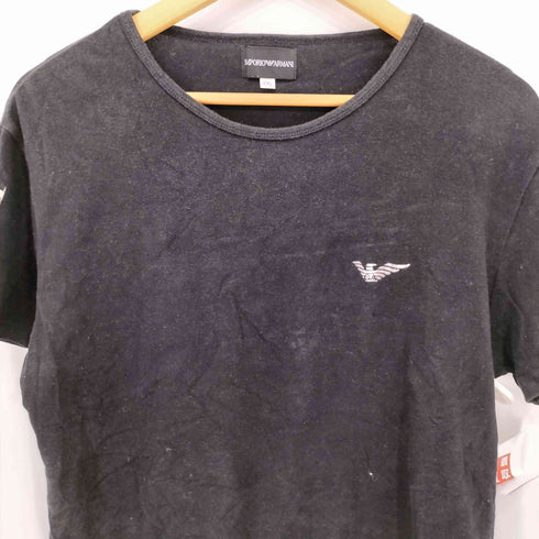 エンポリオアルマーニ EMPORIO ARMANI イーグルロゴ クルーネックTシャツ レディース JPN:XXL