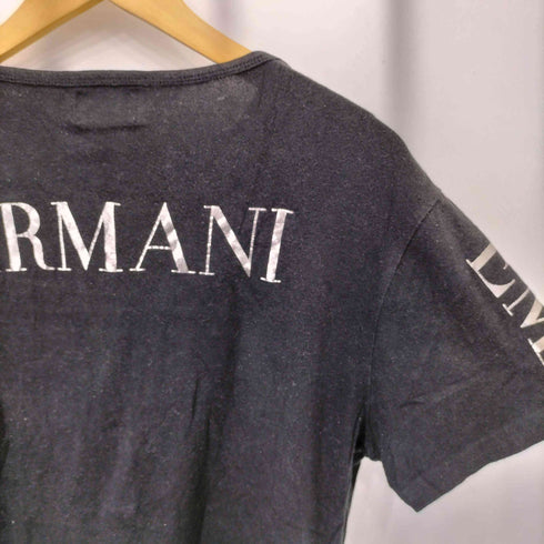 エンポリオアルマーニ EMPORIO ARMANI イーグルロゴ クルーネックTシャツ レディース JPN:XXL