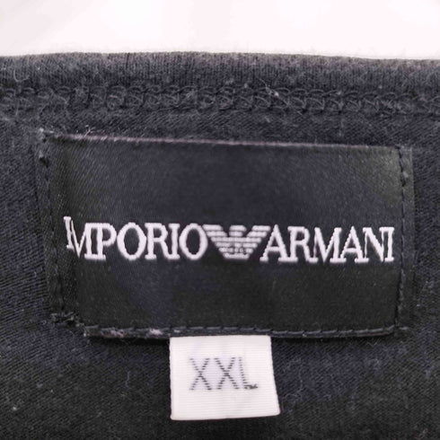 エンポリオアルマーニ EMPORIO ARMANI イーグルロゴ クルーネックTシャツ レディース JPN:XXL