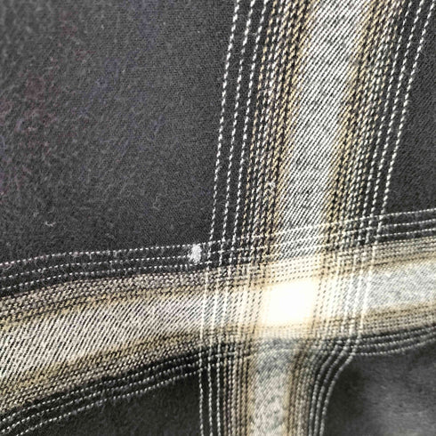 ゴールドトウヨウエンタープライズ GOLD 東洋エンタープライズ COTTON NEL CHECK WORK SHIRT with SWEAT HOODIE コットン ネル チェック ワーク シャツ スウェット フーディー メンズ JPN:L