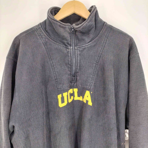 ユーシーエルエー UCLA 23AW 別注 ハーフジップスウェット メンズ FREE