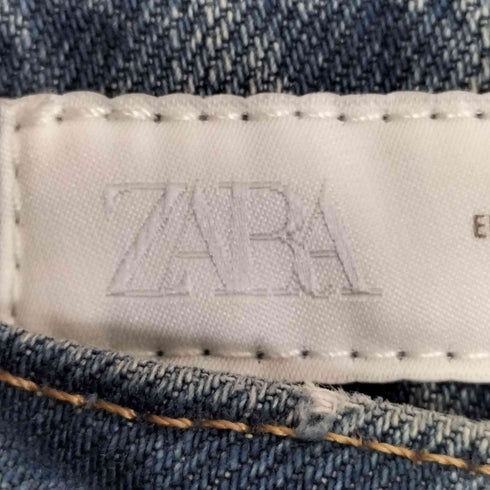 ザラ ZARA バギーバルーン デニム ミッドライズ レディース 32
