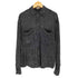 ザラマン ZARA MAN ダメージ加工 フルイドシャツ メンズ import:S