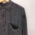 ザラマン ZARA MAN ダメージ加工 フルイドシャツ メンズ import:S